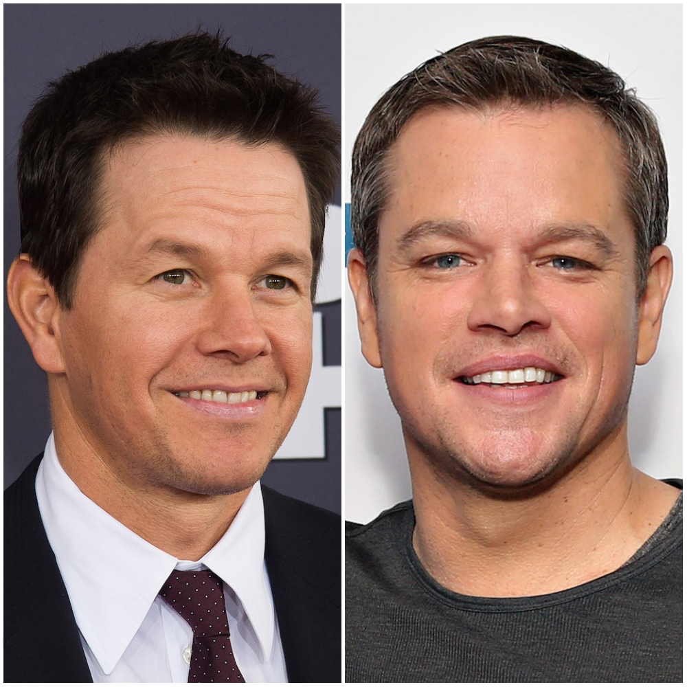 Matt Damon And Mark Wahlberg 